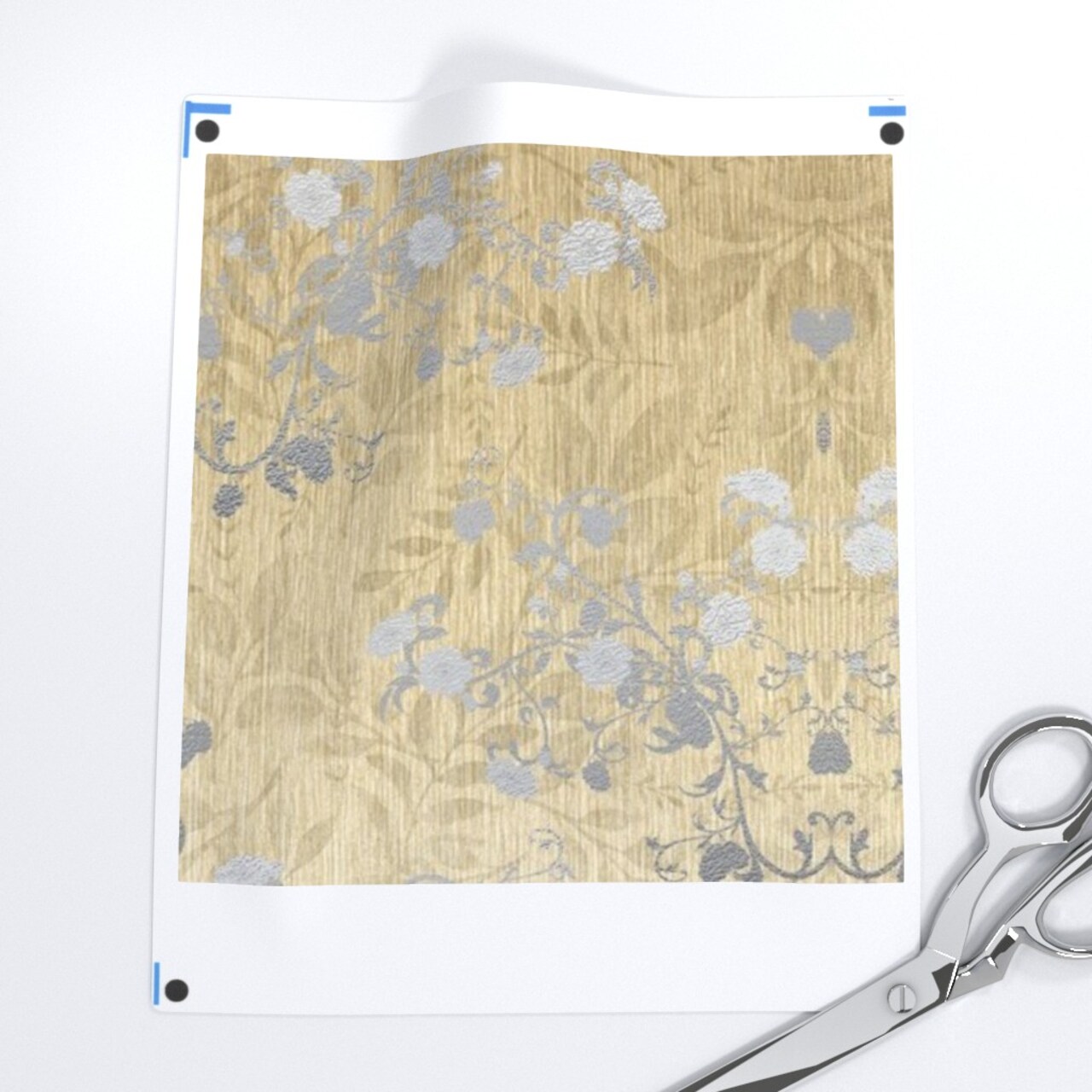 Vines Wallpaper Damask Brambles Custom Removable Wallpaper by Spoonflower Peel & Stick Wallpaper 2FT Wide